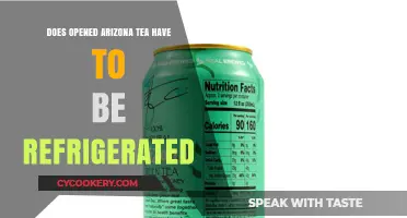 Does Opened Arizona Tea Need Refrigeration? Facts and Tips