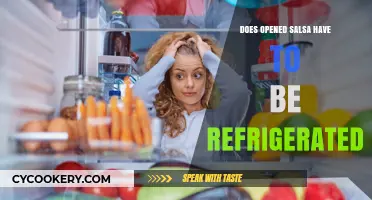 Opened Salsa: Refrigerate or Not? Essential Storage Tips Revealed