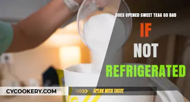 Does Opened Sweet Tea Spoil Without Refrigeration? Facts Revealed