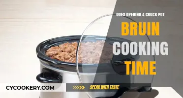 Opening the Crock-Pot: Cooking Time Affected?