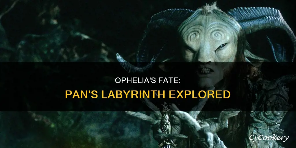 does ophelia die in pan