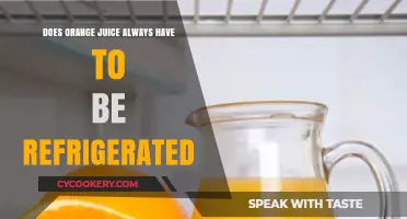 Does Orange Juice Need Refrigeration? Storage Tips and Myths Debunked