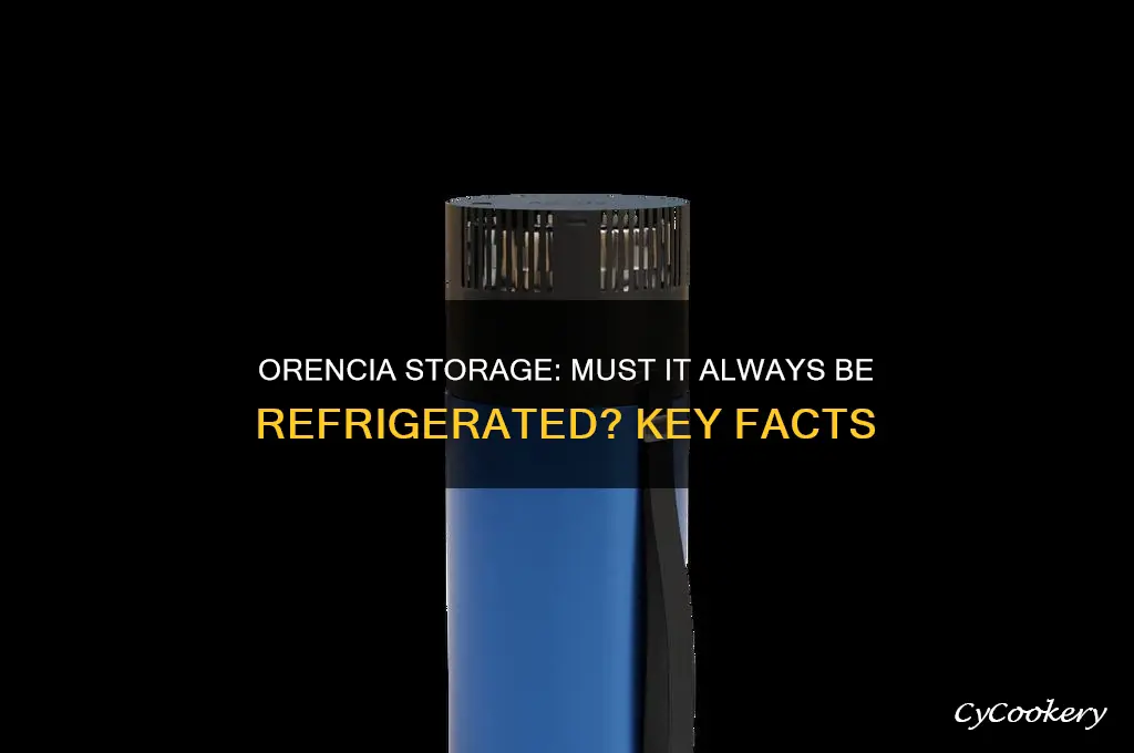 does orencia have to be refrigerated at all times