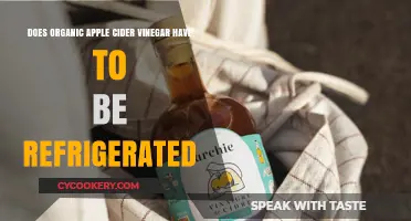 Should Organic Apple Cider Vinegar Be Refrigerated? Storage Tips Revealed