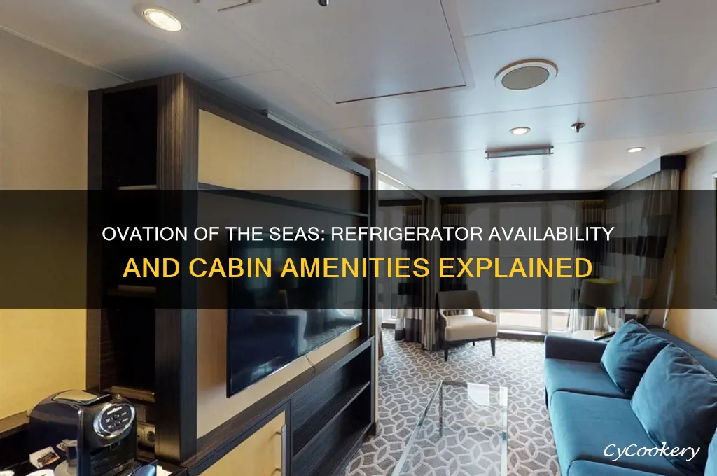 does ovation of the seas have refrigerators