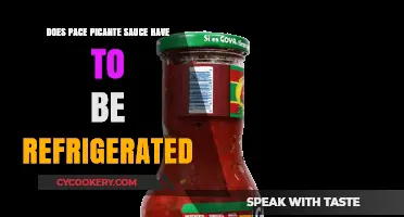 Should Pace Picante Sauce Be Refrigerated After Opening?