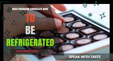 Should Packaged Chocolate Be Refrigerated? Storage Tips for Freshness