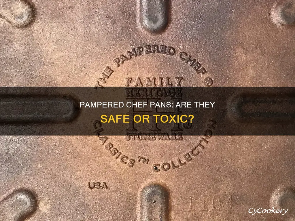 does pampered chef pans contain carcinogenic materials