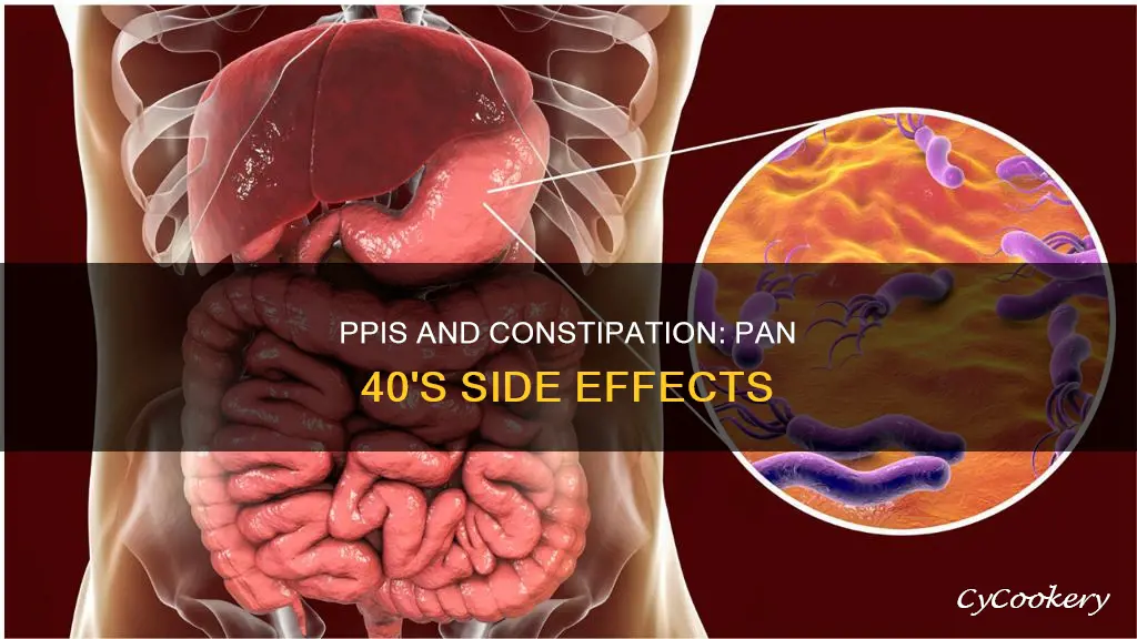 does pan 40 cause constipation
