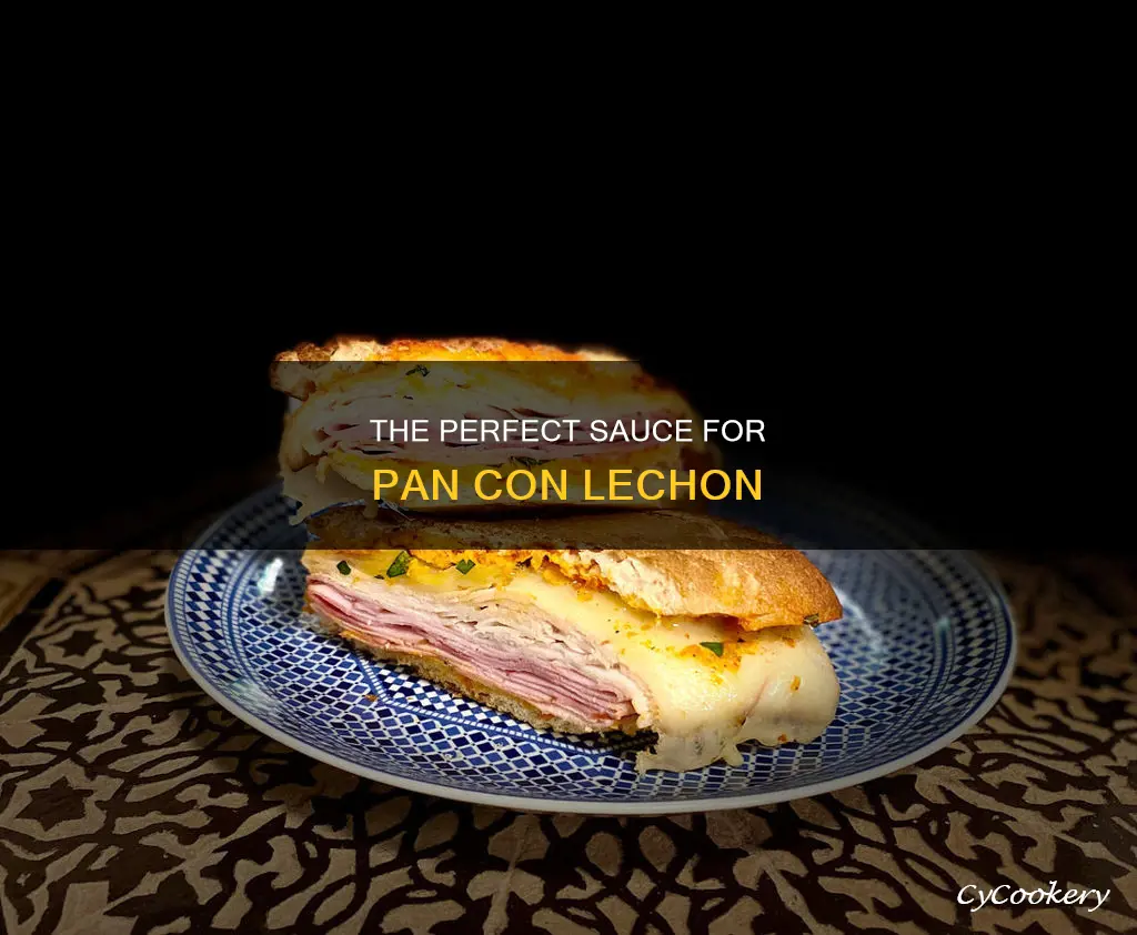does pan con lechon take a sauce