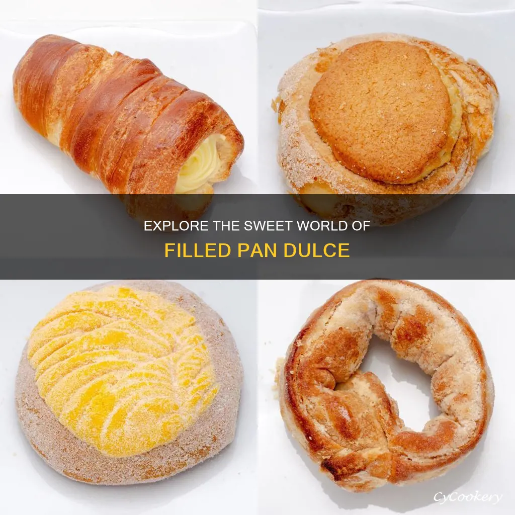 does pan dulce have filling