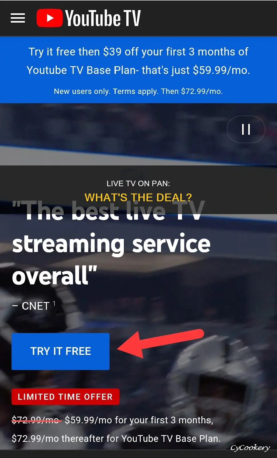 does pan have live tv