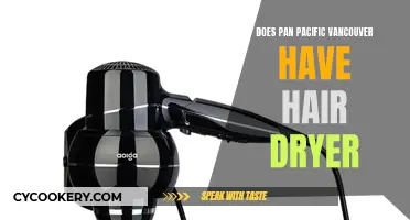 Pan Pacific Vancouver: Hair Dryers and More
