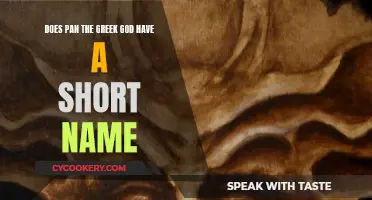 The Short Name Mystery: Pan, Greek God