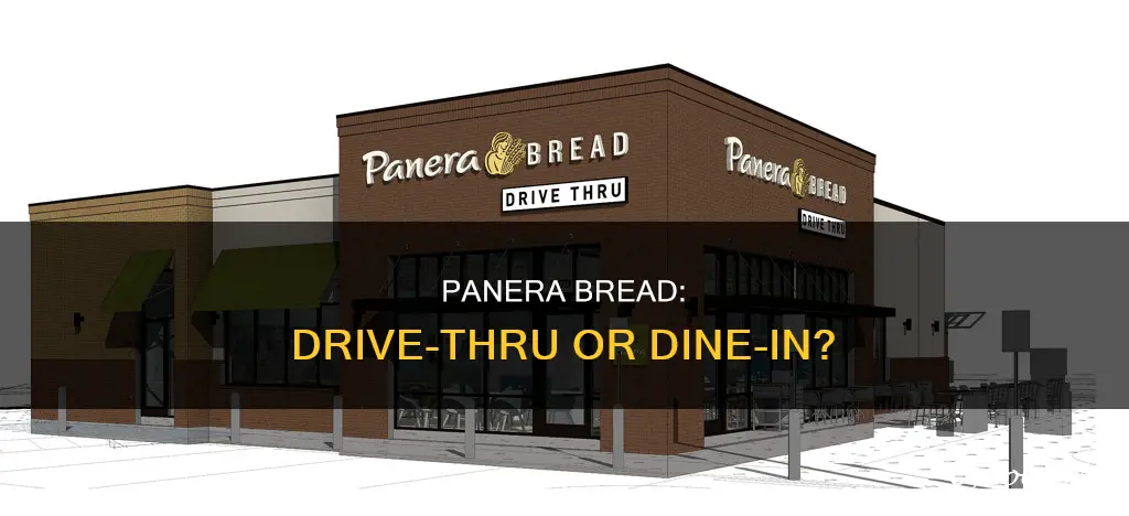 does panara bread have rive through