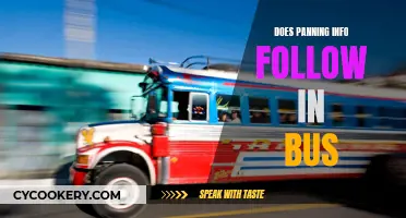 Panning Info: Does It Travel With the Bus?