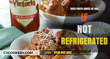 Can Pasta Sauce Spoil Without Refrigeration? A Shelf Life Guide