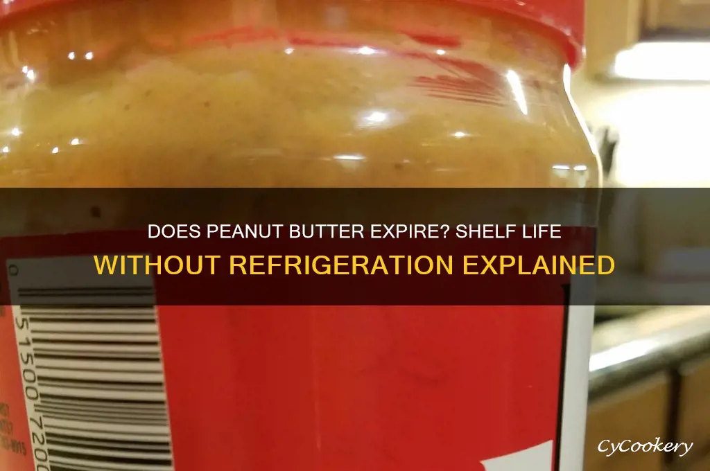 does peanut butter go bad if not refrigerated