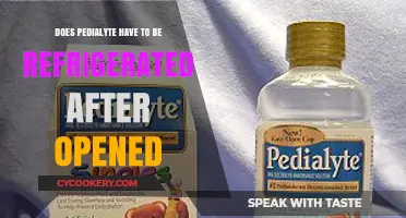 Does Opened Pedialyte Need Refrigeration? Storage Tips and Safety