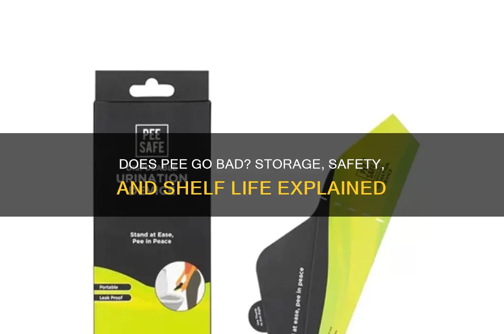 does pee go bad if not refrigerated