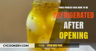 Do Pickled Eggs Need Refrigeration After Opening? Storage Tips