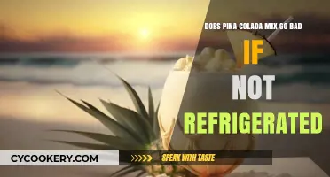 Does Pina Colada Mix Expire Without Refrigeration? Find Out Here