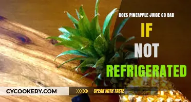 Pineapple Juice Shelf Life: Does It Go Bad Without Refrigeration?
