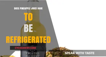 Should Pineapple Juice Be Refrigerated? Storage Tips for Freshness