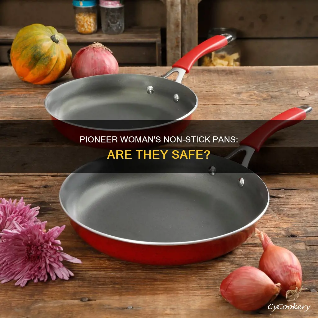 does pioneer women non stick pans have teflon