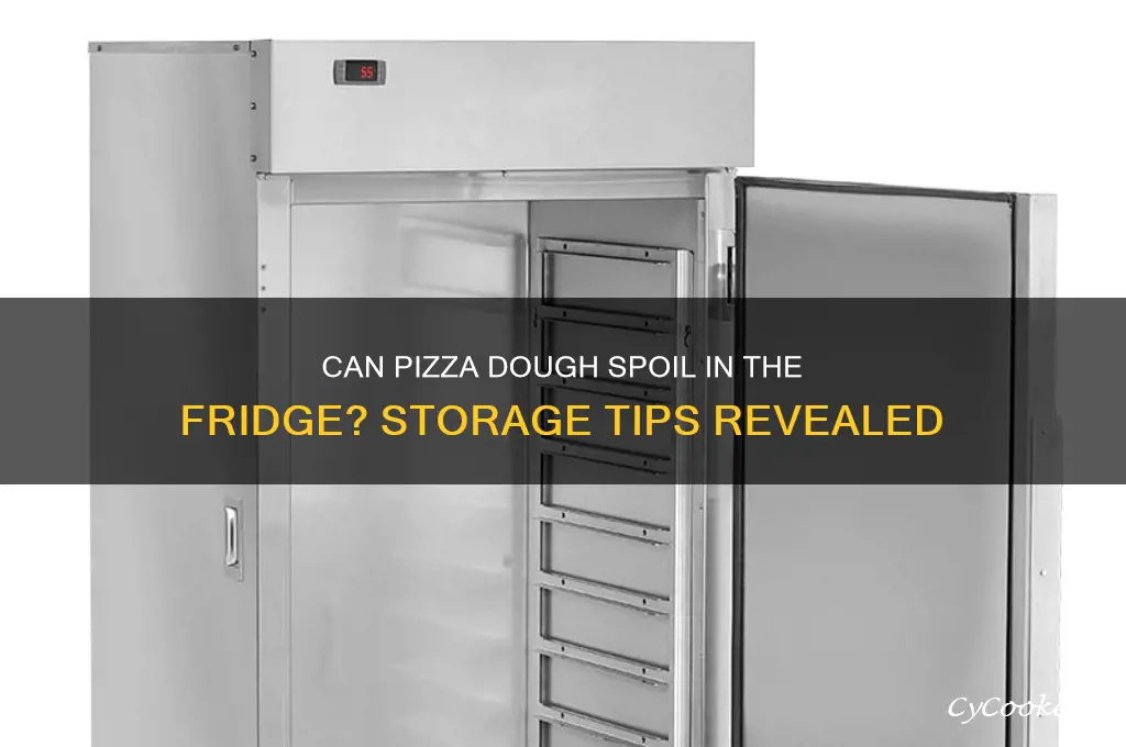 does pizza dough go bad in the refrigerator