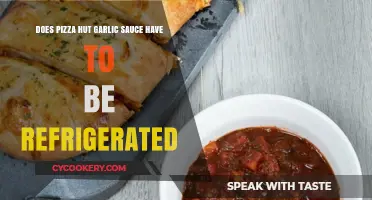Should Pizza Hut Garlic Sauce Be Refrigerated? Storage Tips Revealed
