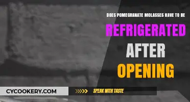 Should You Refrigerate Pomegranate Molasses After Opening? Tips Inside