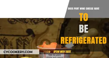 Does Port Wine Cheese Need Refrigeration? Storage Tips Revealed