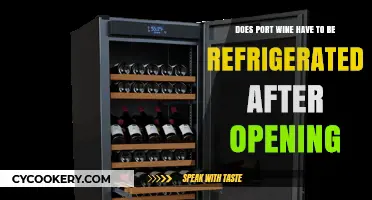 Should You Refrigerate Port Wine After Opening? A Guide