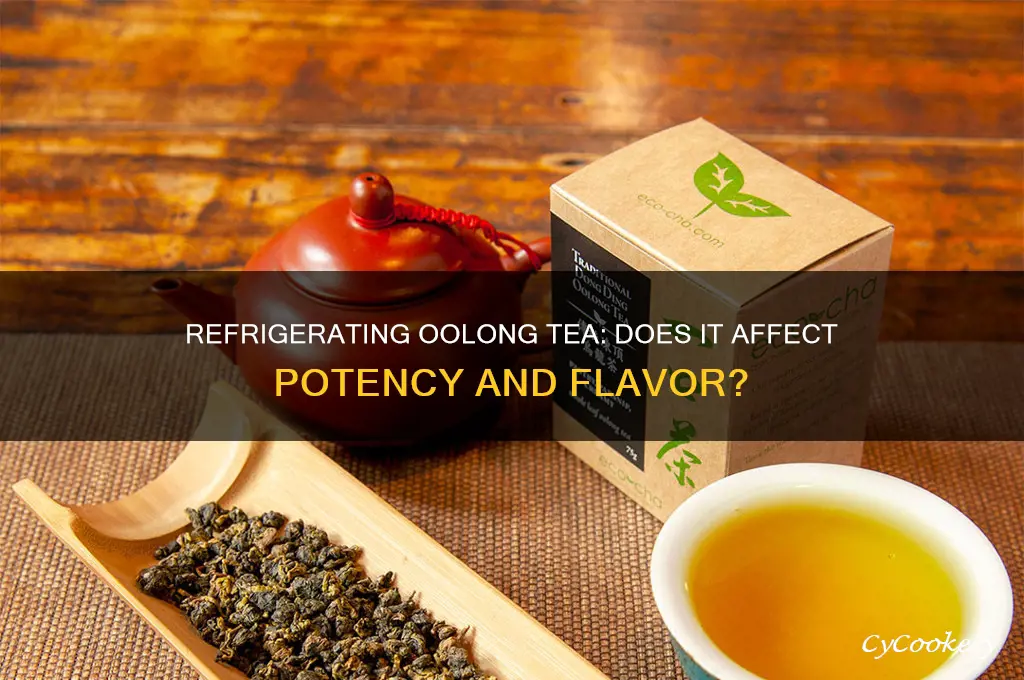 does potency of oolong tea decrease if refrigerated