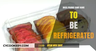Should Pound Cake Be Refrigerated? Storage Tips for Freshness