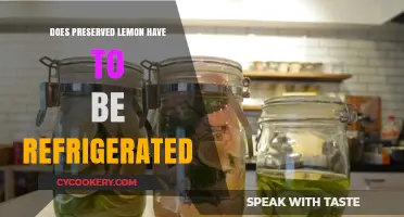 Preserved Lemon Storage: Refrigerate or Not? Expert Tips Revealed