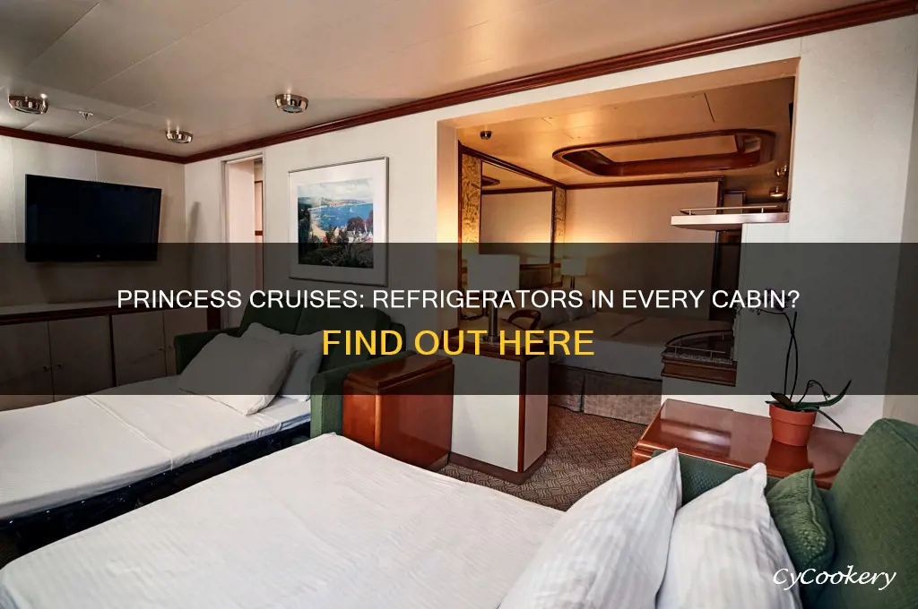 does princess cruise lines have refrigerators in all cabins