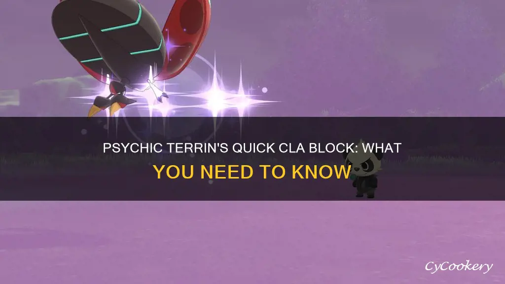 does psychic terrin blcok quick cla