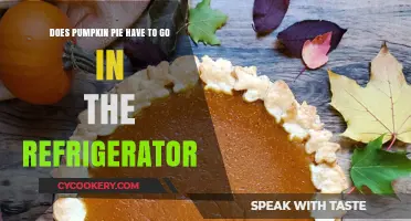 Should Pumpkin Pie Be Refrigerated? Storage Tips for Freshness
