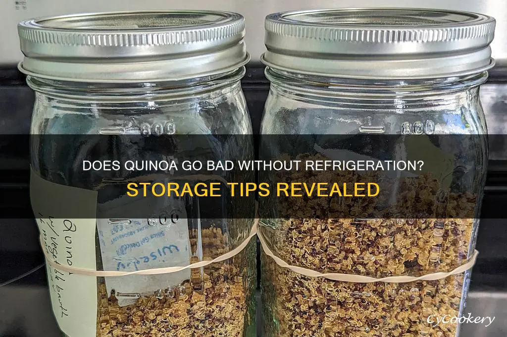 does quinoa go bad if not refrigerated