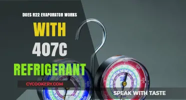 Can R22 Evaporators Work Efficiently with 407C Refrigerant?