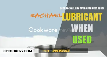 Rachael Ray Frying Pan: Spray Lubricant Needed or Not?