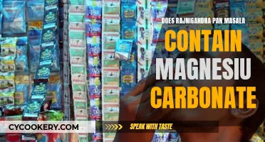 Magnesium Carbonate: Rajnigandha's Secret Ingredient?