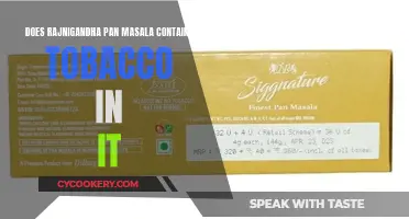 Rajnigandha Pan Masala: Does It Contain Tobacco?