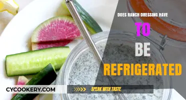 Does Ranch Dressing Need Refrigeration? Storage Tips and Shelf Life