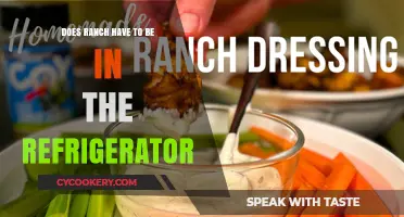 Does Ranch Need Refrigeration? Storage Tips for Fresh Dressing