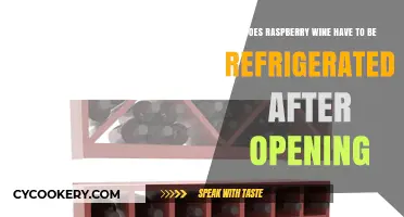 Raspberry Wine Storage: Refrigerate After Opening or Not?