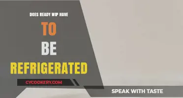 Does Ready Whip Need Refrigeration? Storage Tips and Best Practices
