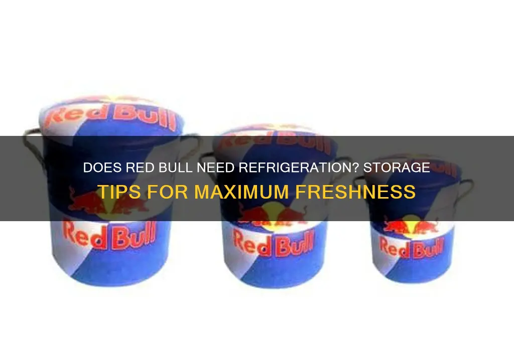 does red bull have to be refrigerated